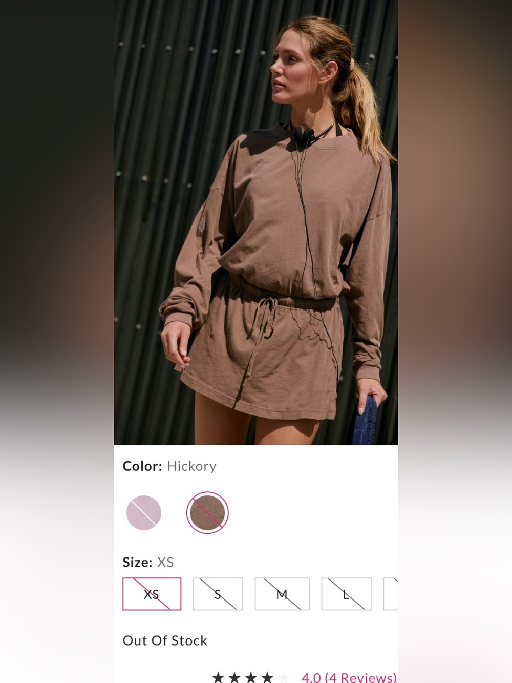 FP Movement by Free People ~ Right On Layer ~ XS ~ Color: Hickory ~ NWT** - Picture 5 of 14